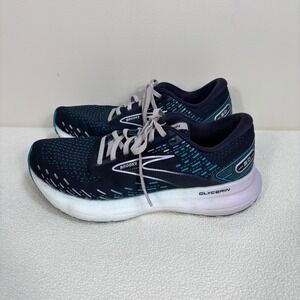 Brooks Glycerin 20 Shoes Women's 9.5 B Medium Navy Running Walking 1203691B499